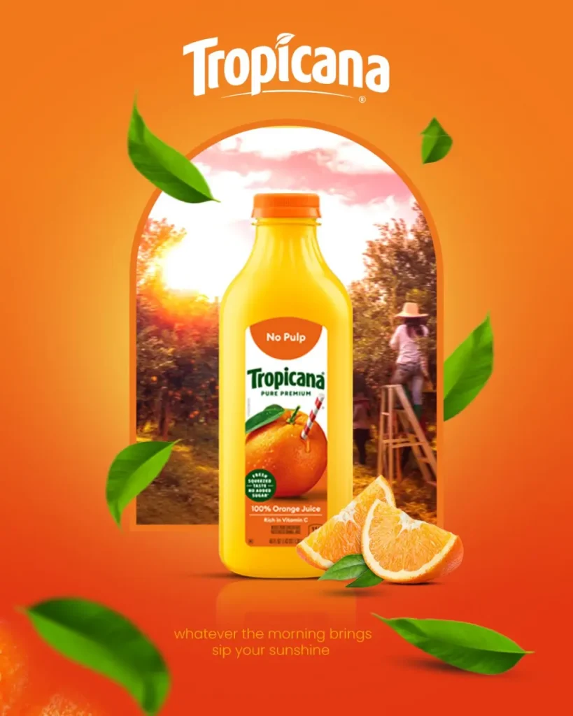 tropicana fruit poster